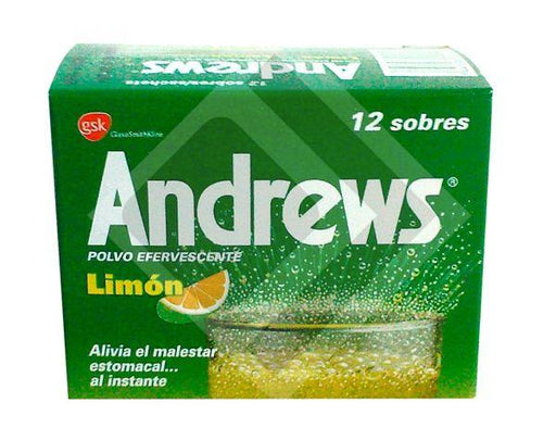Sal Andrews Sabor A Limon De 12Ns - Farmacias Arrocha