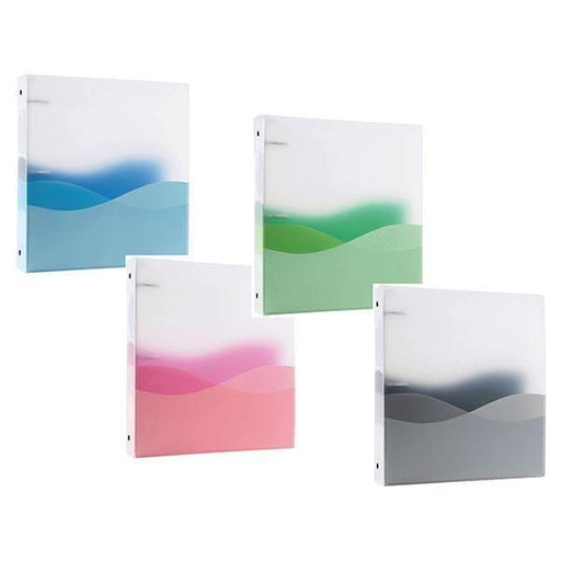 Filexec Binder Ring Wave In 3Pockets Assort - Farmacias Arrocha