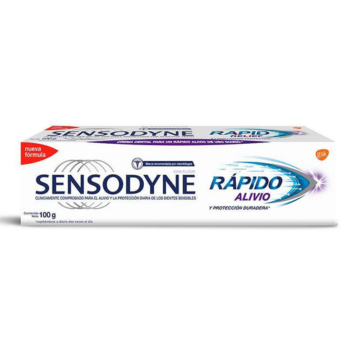 Sensodyne Pasta Dental D Alivio Rapido De 100Gr - Farmacias Arrocha