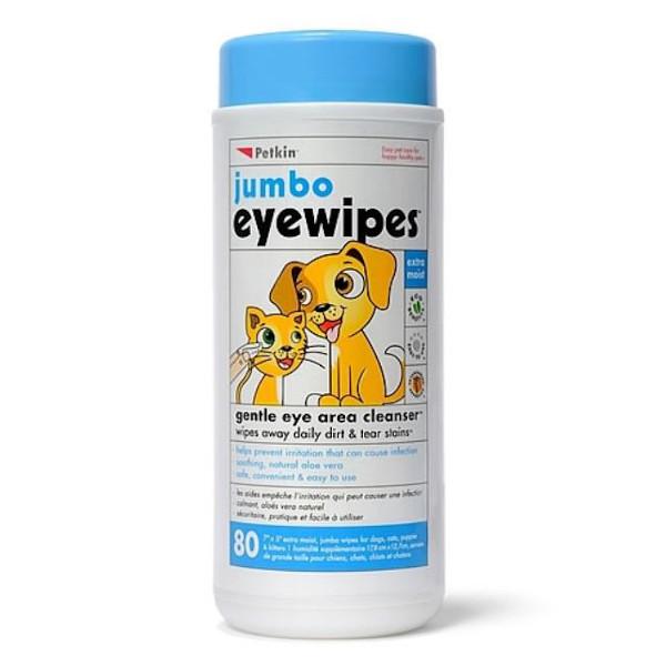 Petkin Jumbo Eye Wipes 80Ct Ojos - Farmacias Arrocha