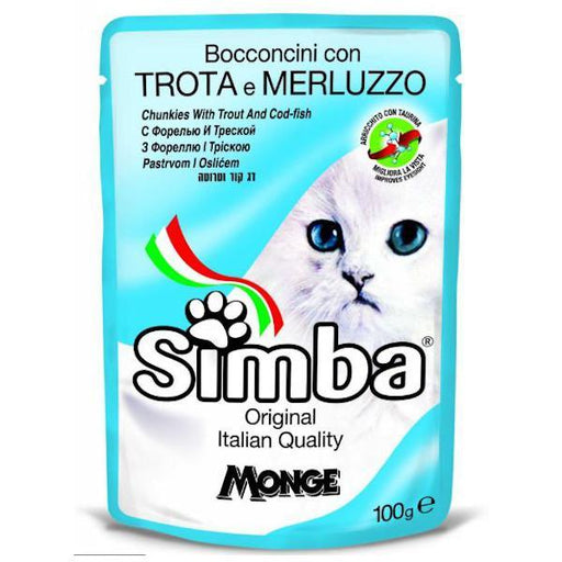 Simba Sobre Con Trocitos De Trucha Y Bacalao - Farmacias Arrocha
