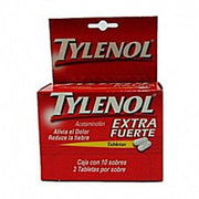 Tylenol Extra Fuerte 10 Sobres X 2 Tabletas - Farmacias Arrocha