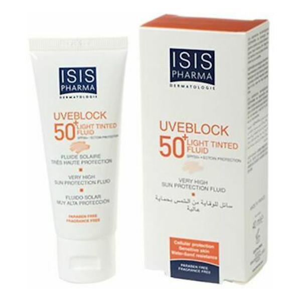 Isis Pharma Uveblock Spf 50 + Fluid Light Tint De 4 - Farmacias Arrocha