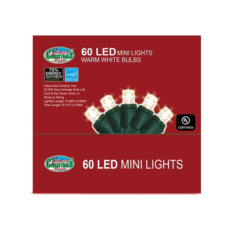 Christmas Magic Juego De 60 Mini Luces, Cálidas - Farmacias Arrocha