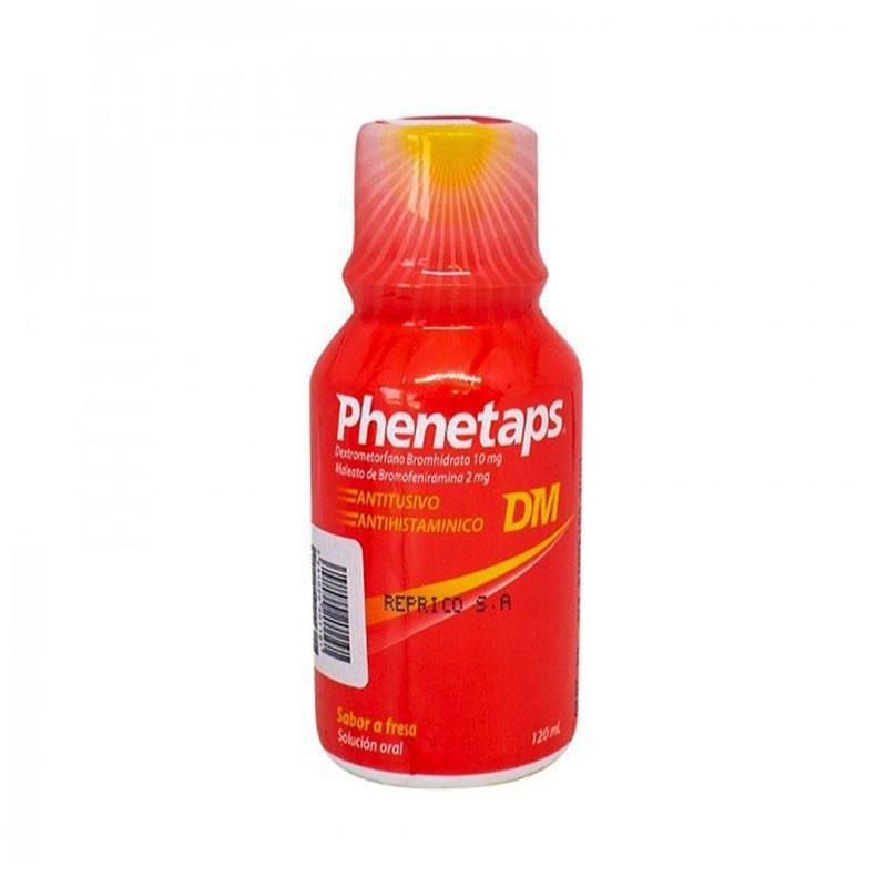 Phenetabs Dm De 120Ml Sabor Fresa - Farmacias Arrocha