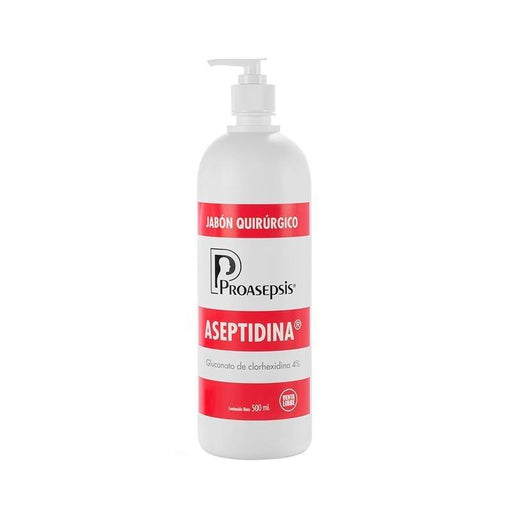 Aseptidina Jabon Al 4% De 500 Ml Quirur - Farmacias Arrocha