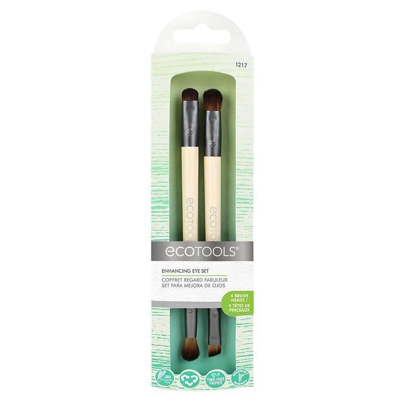 Ecotools Eye Enhancing Duo Set Multiligual - Duo De Brochas, Cabezales Con 4 Cepillos - Farmacias Arrocha