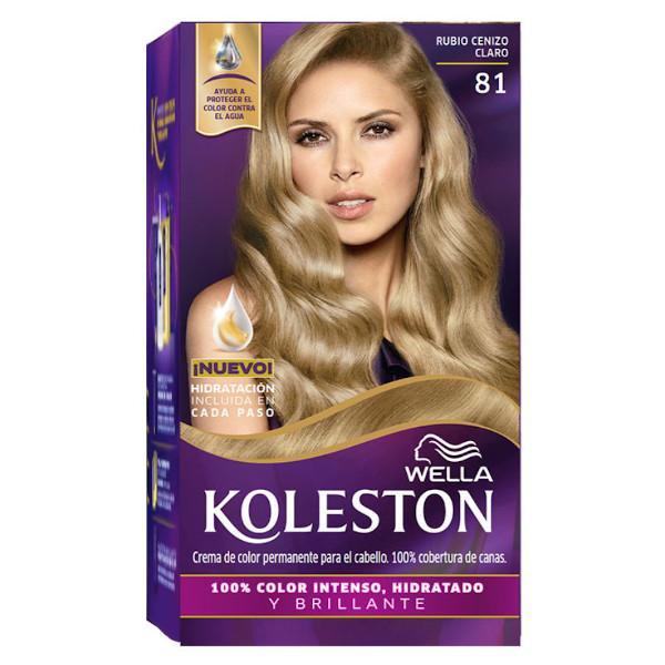 Wella Koleston Kit Tinte N.8 1 Rubio Ceniza C - Farmacias Arrocha