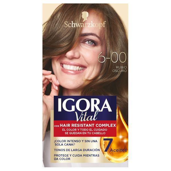Schwarzkopf Igora Vital Tinte 6-00 - Farmacias Arrocha