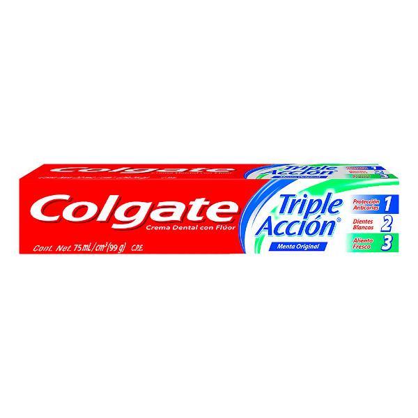 Colgate Crema Dental Triple Accion 75Ml - Farmacias Arrocha