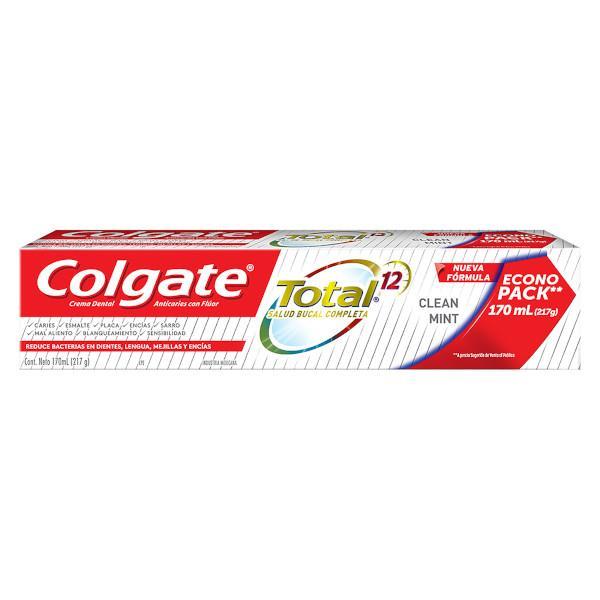 Colgate Total Clean Mint 170Ml - Farmacias Arrocha