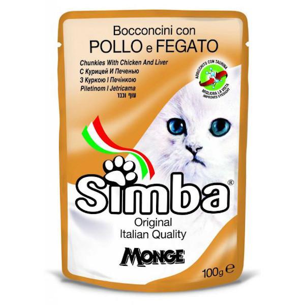 Simba Sobre Con Trocitos De Pollo E Higado 100 - Farmacias Arrocha