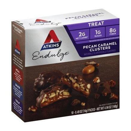 Atkins Pecan Caramel Cluster 140Gr - Farmacias Arrocha