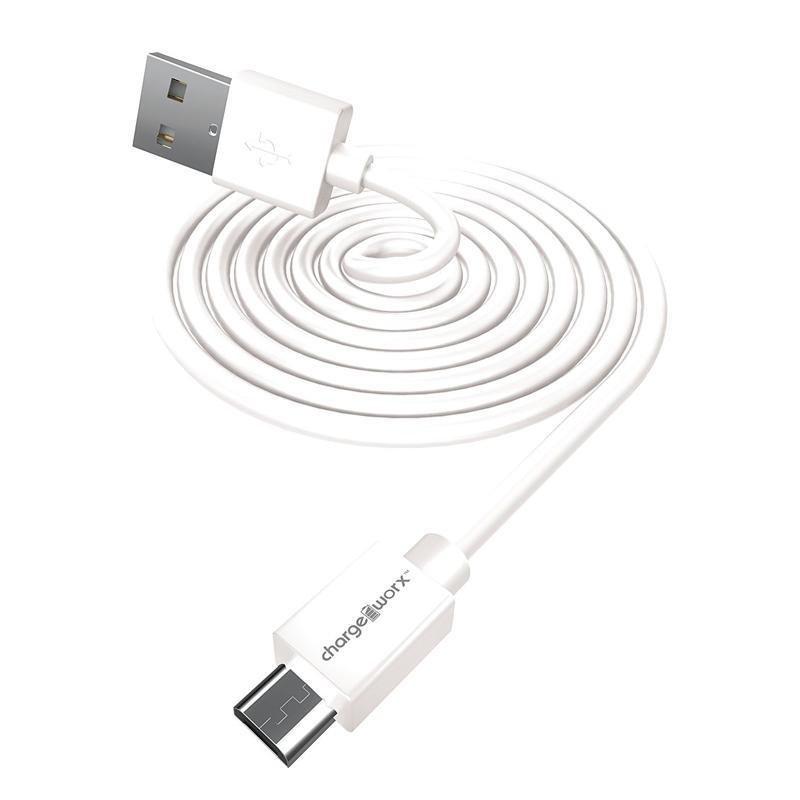 Chargeworx Sync & Charge Cable Micro-Usb White - Farmacias Arrocha