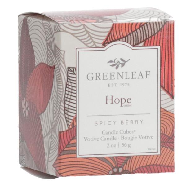 Greenleaf Vela Votiva Hope - Farmacias Arrocha