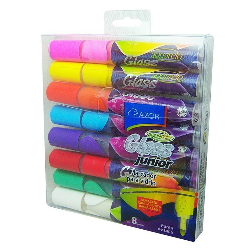 Azor Aquarelo Glass Jr (Marcadores) - Farmacias Arrocha