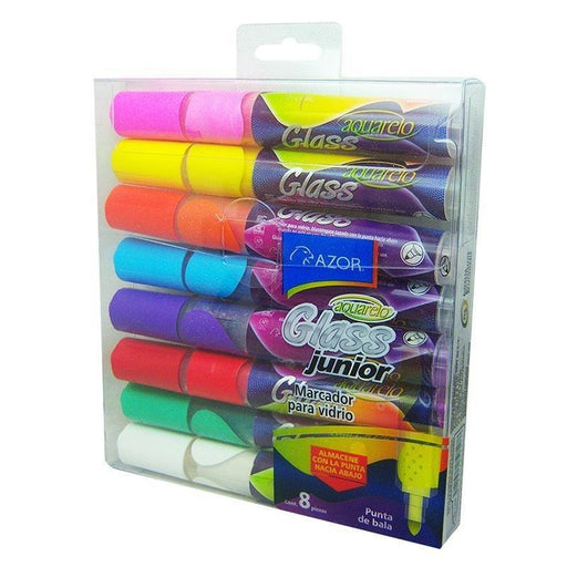 Azor Aquarelo Glass Jr (Marcadores) - Farmacias Arrocha