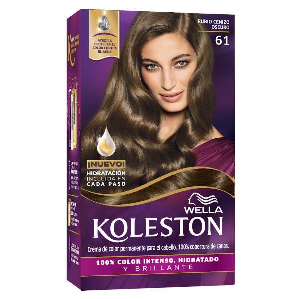 Wella Koleston Kit Tinte N.6 1 Rubio Cenizo O - Farmacias Arrocha