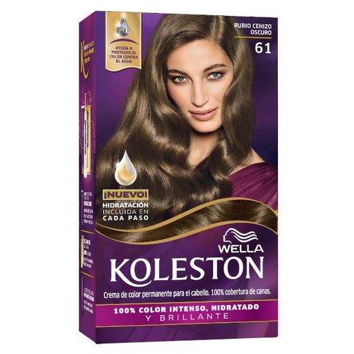 Wella Koleston Kit Tinte N.6 1 Rubio Cenizo O - Farmacias Arrocha