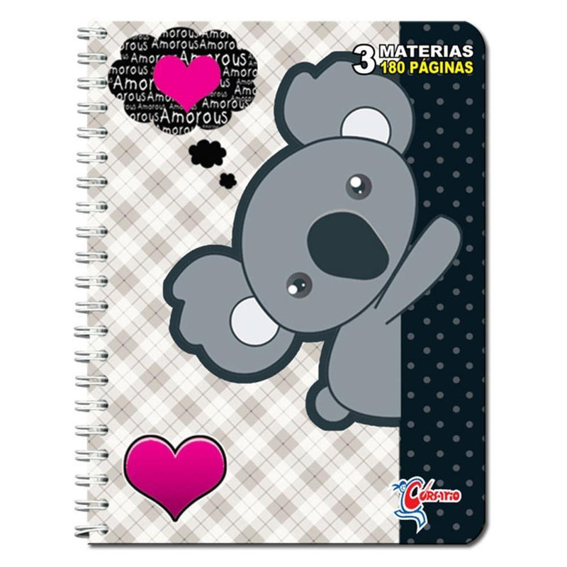 Corsario Libreta Espiral 3M Color D-A 180P (40) - Farmacias Arrocha