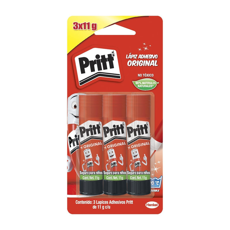 Pritt Goma Barra La Blist-3 11G - Farmacias Arrocha
