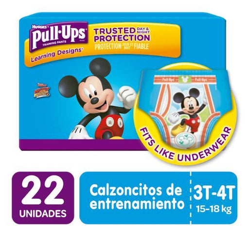 Huggies Pant Pull Ups Boy 3T-4T Jumbo 23 - Farmacias Arrocha