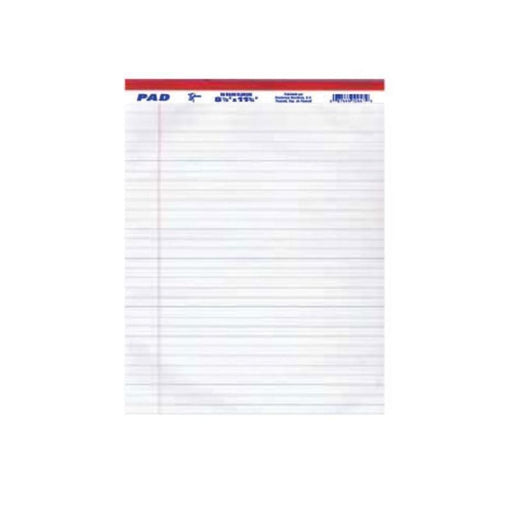 Corsario Pad Rayado Blanco 8.5X11 (24) - Farmacias Arrocha