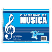 Corsario Libreta Espiral Musica Senc (40) - Farmacias Arrocha