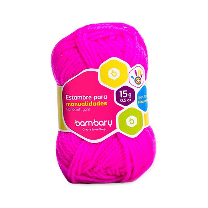 Bambary Estambre Para Manualidades 15 G Fucsia N - Farmacias Arrocha