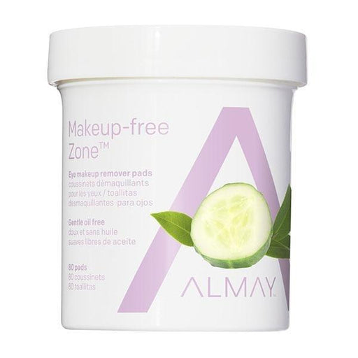 Almay Eye Makeup Remover- Oil Free 80pads - Farmacias Arrocha