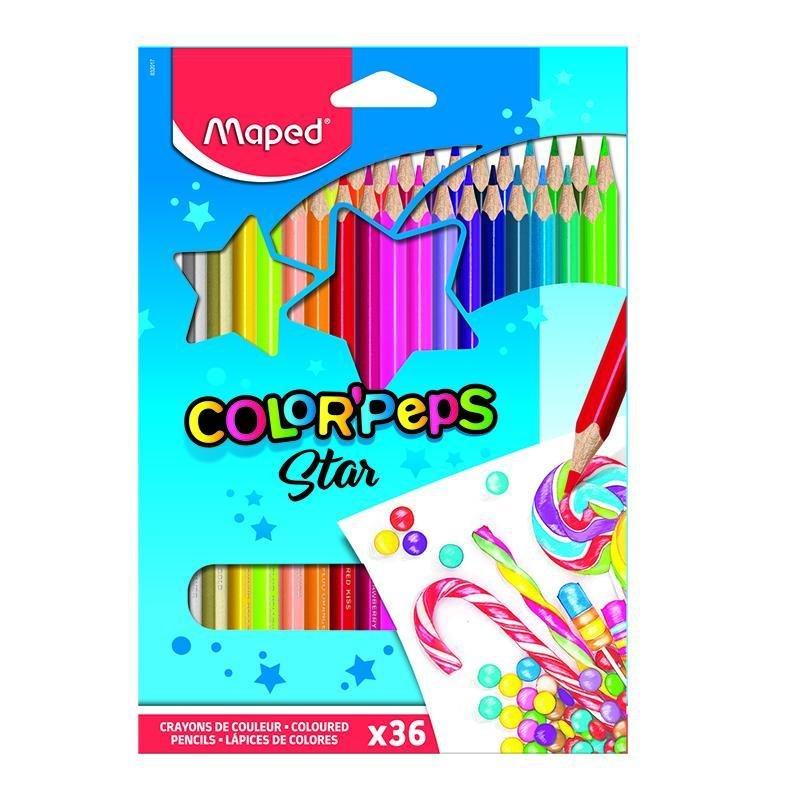 Maped Lap/Madera Colorpep Blis 36Und - Farmacias Arrocha