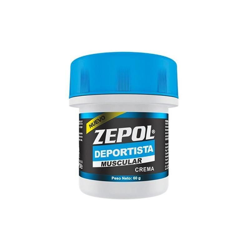 Zepol Deportista Muscular Pote 120G - Farmacias Arrocha