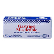 Gastrigel Masticables Caja X 30 Tab - Farmacias Arrocha