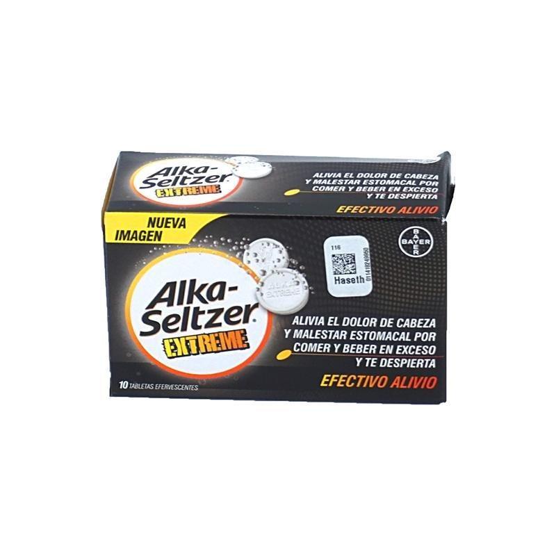 Alka Seltzer Extreme Cja X 10 Tab Eferve - Farmacias Arrocha