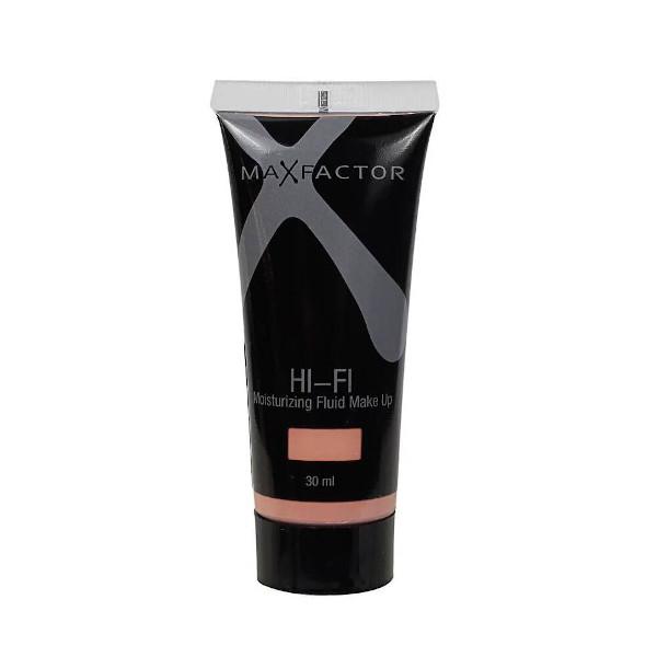 Max Factor Hi Fi Moisturizin Fluid Make Up Ambar 07 - Farmacias Arrocha