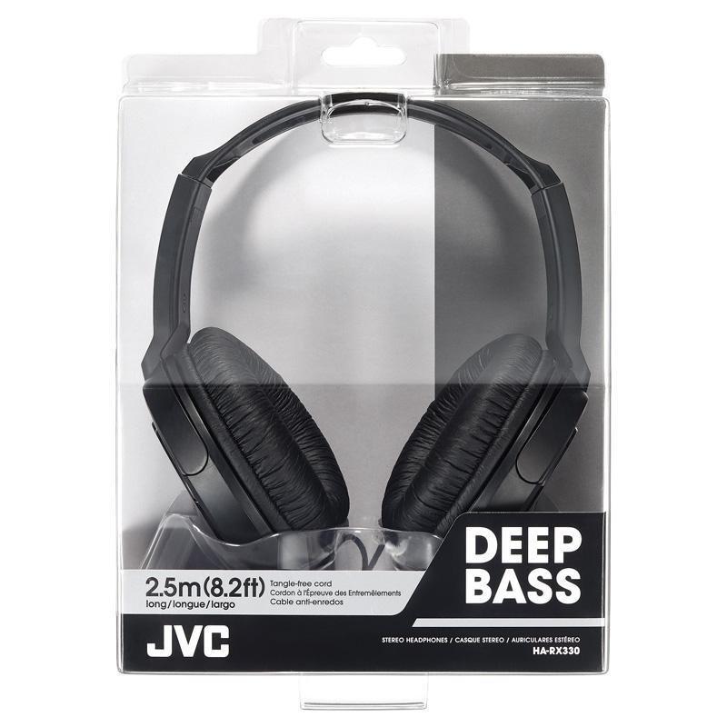 Jvc Headphone Full-Size Black Jvc-Harx330Bk - Farmacias Arrocha