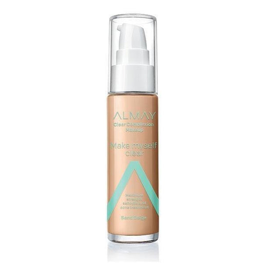 Almay Clear Complexion Makeup Sand- Base para el rostro - Farmacias Arrocha