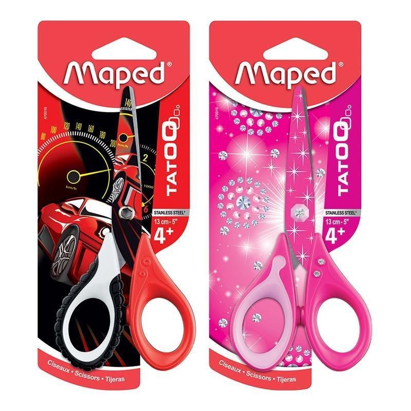 Maped Tijera Tatoo Inn 13Cm Blister - Farmacias Arrocha