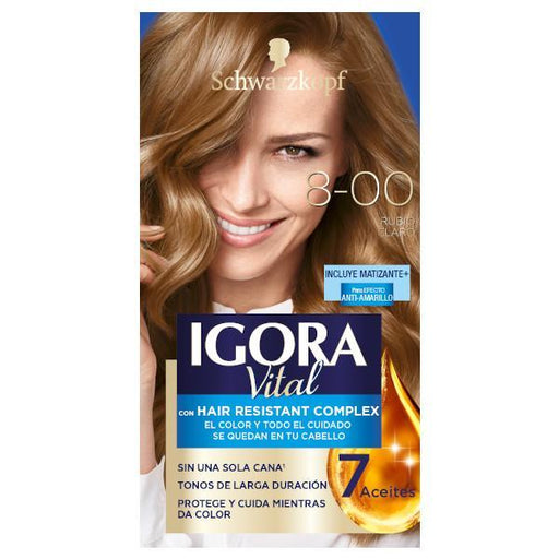 Schwarzkopf Igora Vital Tinte 8-00 - Farmacias Arrocha