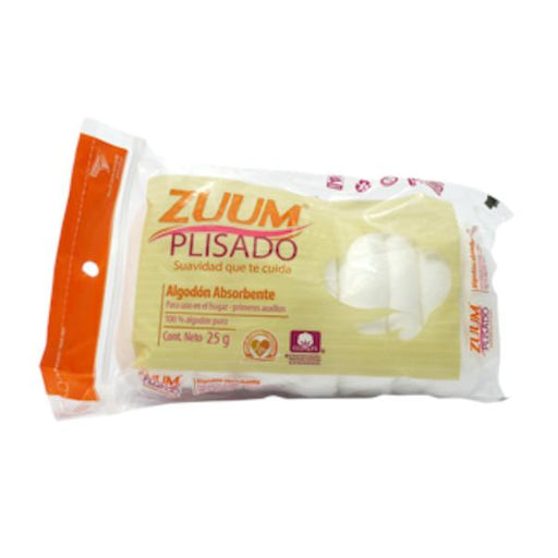 Zuum Plisado Algodon 25 Grs C 18 - Farmacias Arrocha