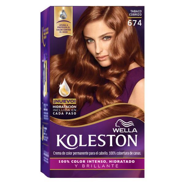 Wella Koleston Kit Tinte N.674 Tabaco Cobrizo - Farmacias Arrocha