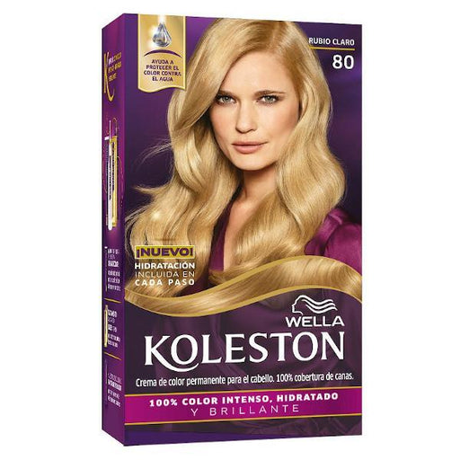 Wella Koleston Kit Tinte N.8 0 Rubio Claro - Farmacias Arrocha