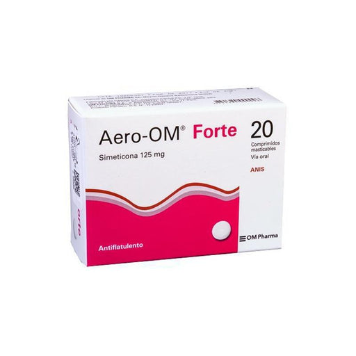 Aero-Om Forte 125Mg De 20 Comprimidos - Farmacias Arrocha